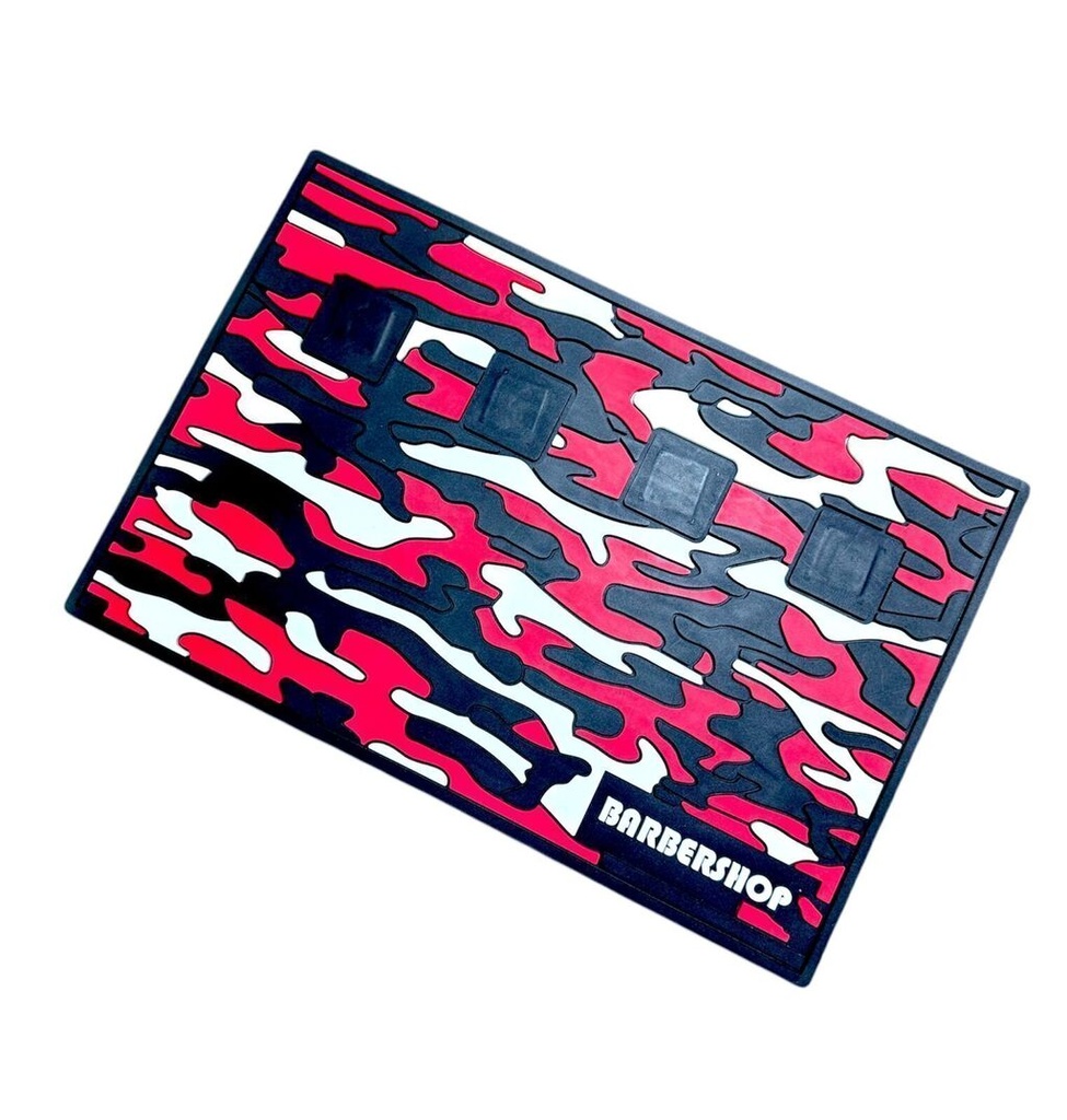 [PL-085137] Alfombra BARBERSHOP MILITAR IMANTADA