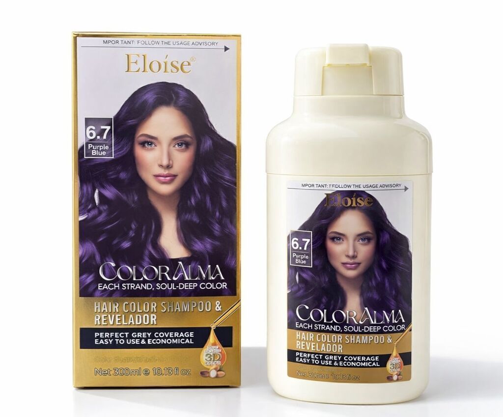 [PL-011677] Tintura shampoo 6.7 VIOLETA AZULADO 500ml  ELOISE