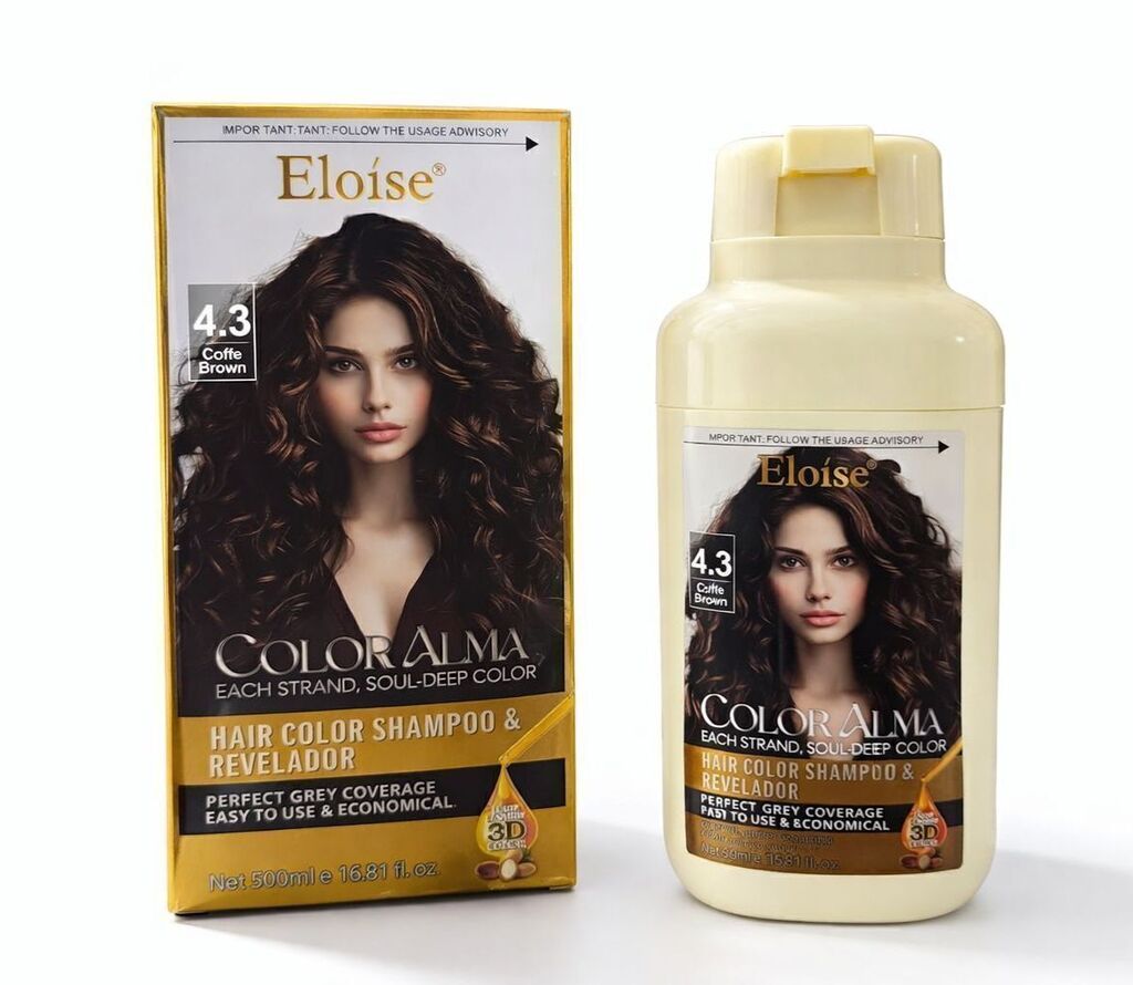 [PL-011653] Tintura shampoo 4.3 MARRON CAFE 500ml ELOISE