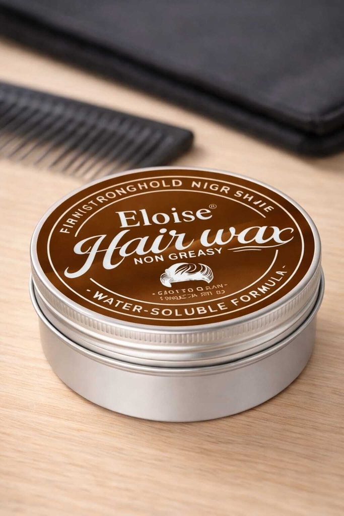 [PL-010991] Cera para el pelo en lata MARRON 130g ELOISE