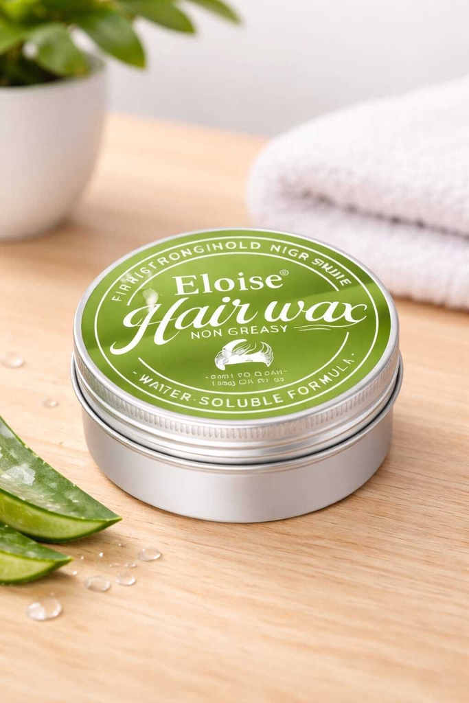 [PL-011561] Cera para el pelo en lata VERDE 130g  ELOISE