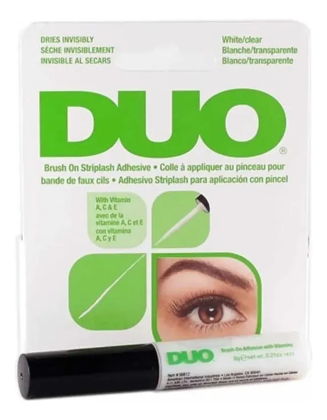 pegamento transparente para pestañas DUO