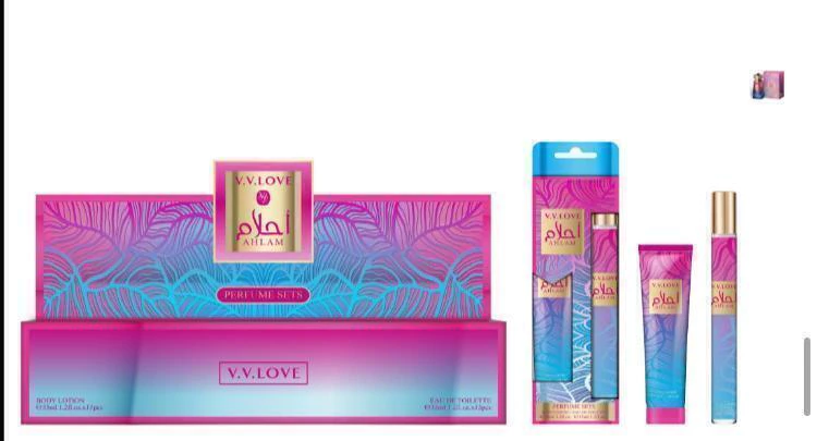 [PT-VL9065-N37] set tubito locion corporal + perfume