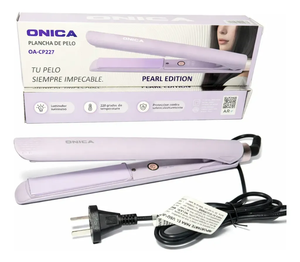 [PT-OA-CP227] Planchita de pelo profesional Onica lila
