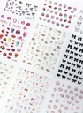Stickers para uñas 9D