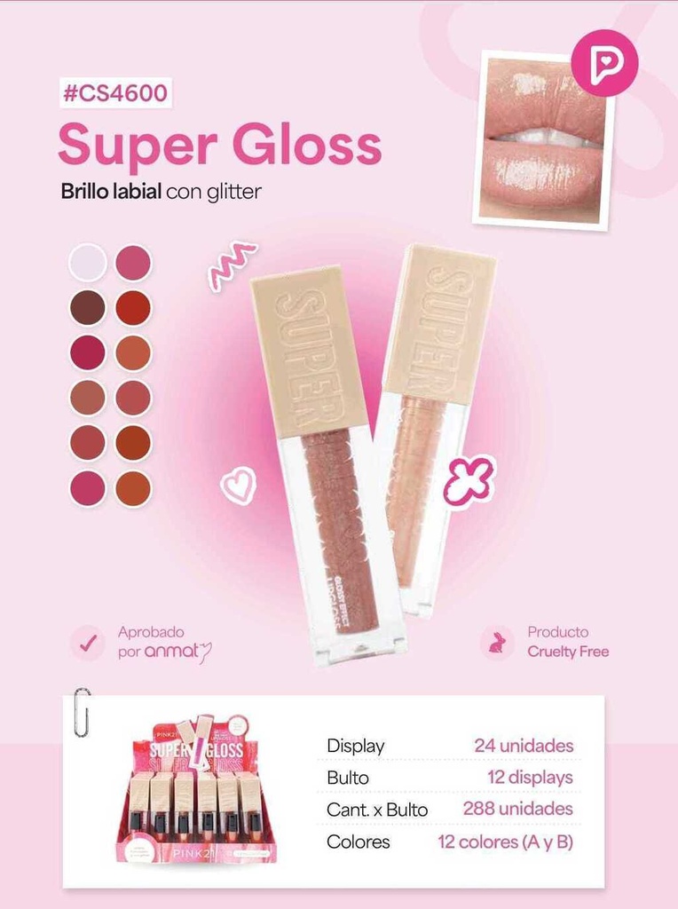 [PT-CS4600] brillo labial