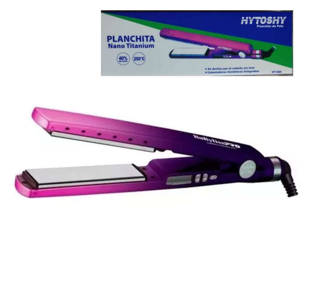 [PT-HT-685] plancha de pelo hytoshy