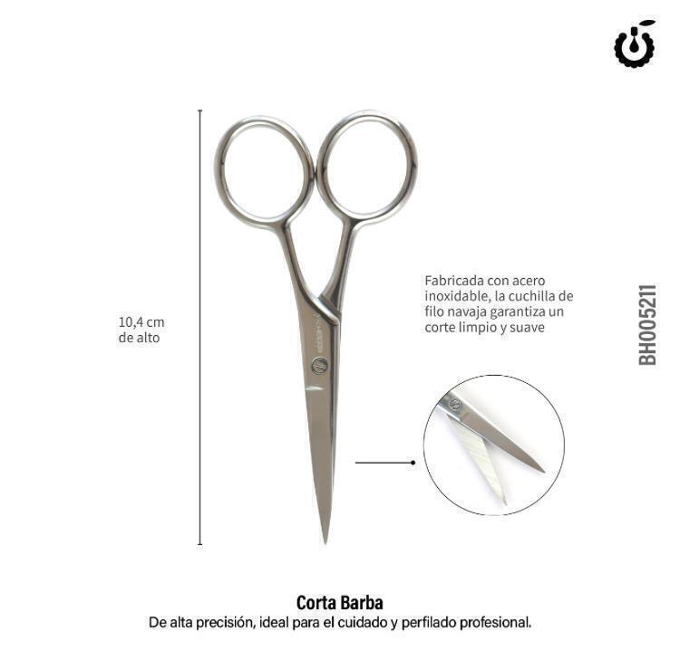 [PT-BH005211] tijera corta barbas