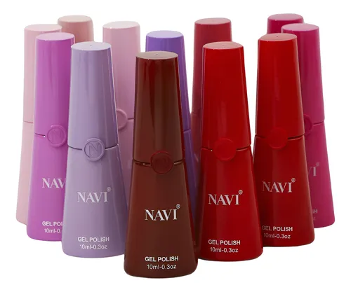 [PL-91001] Esmalte de color NAVI 10ml ___ PACK X6