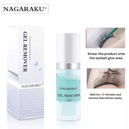 removedor para pestañas en gel NAGARAKU 10ML