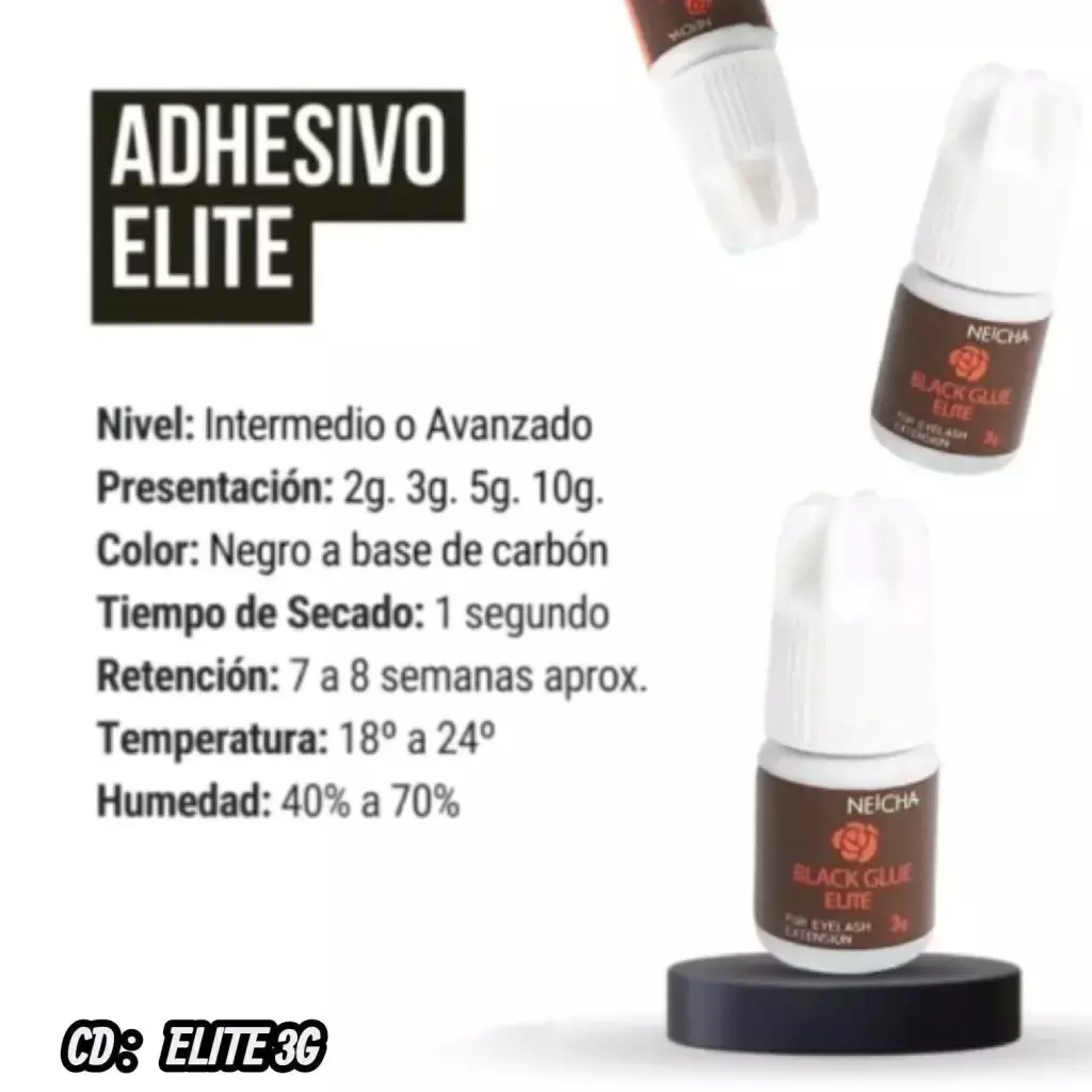 Adhesivo para pestañas elite NEICHA 1S 3G