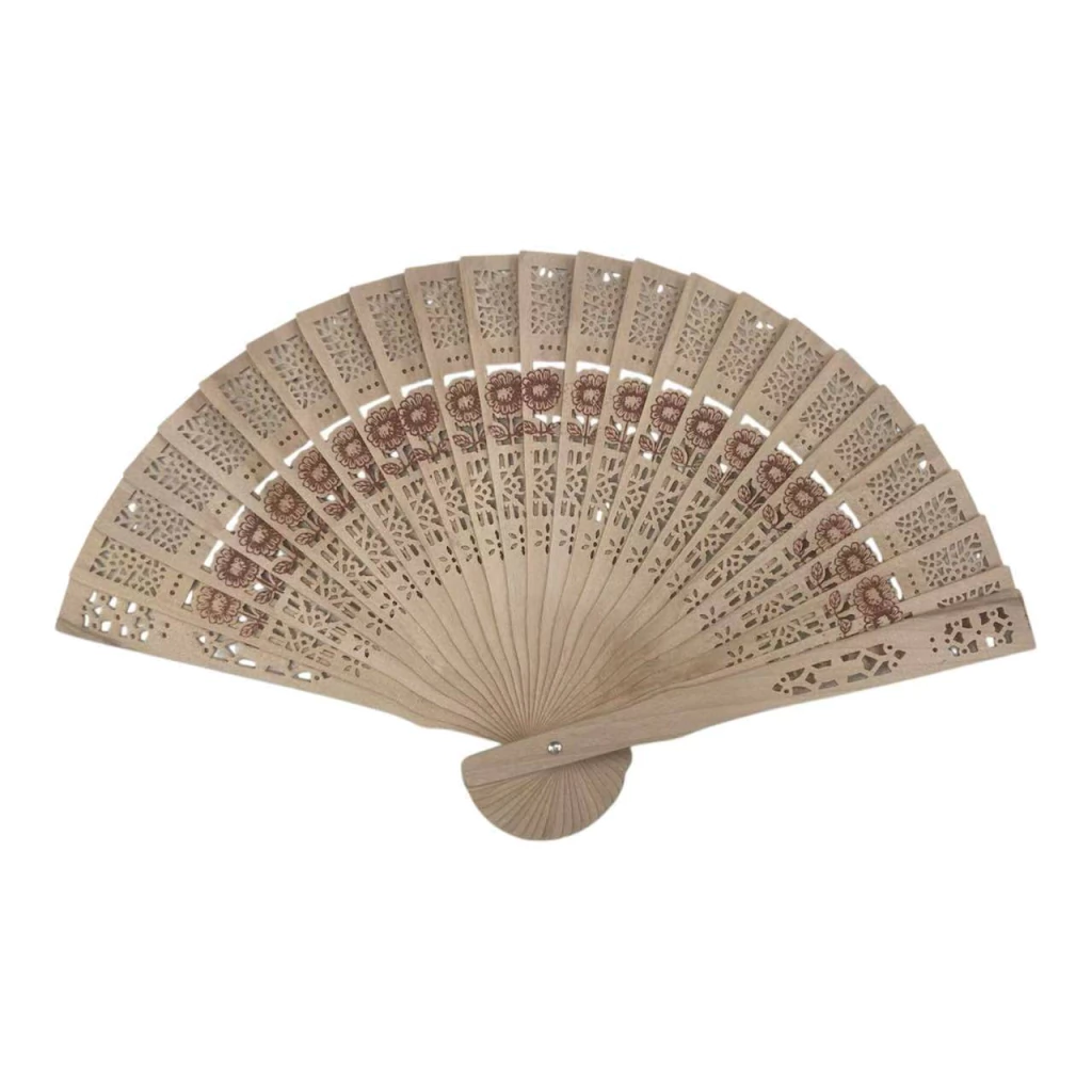 abanicos de madera