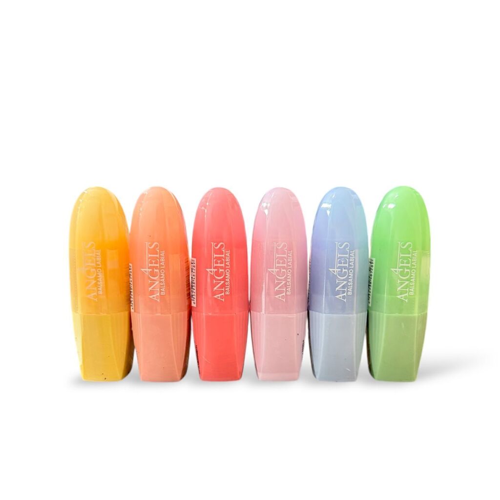 Balsamo labial EMPAQUE PASTEL 4ANGELS