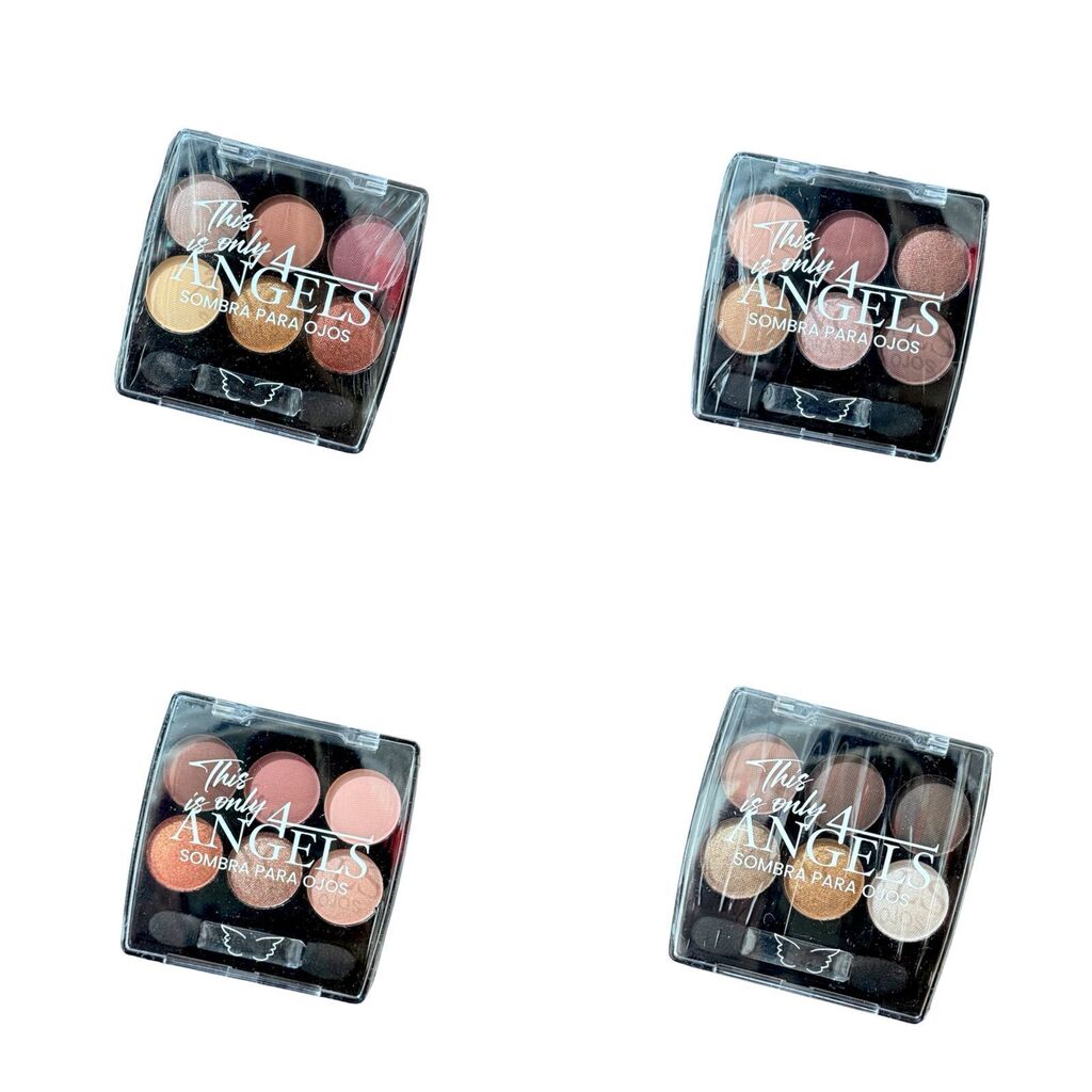 Sombra para ojos EMPAQUE NEGRO 4 ANGELS