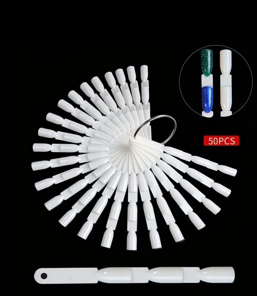 Uñero doble cuadrado x50pcs