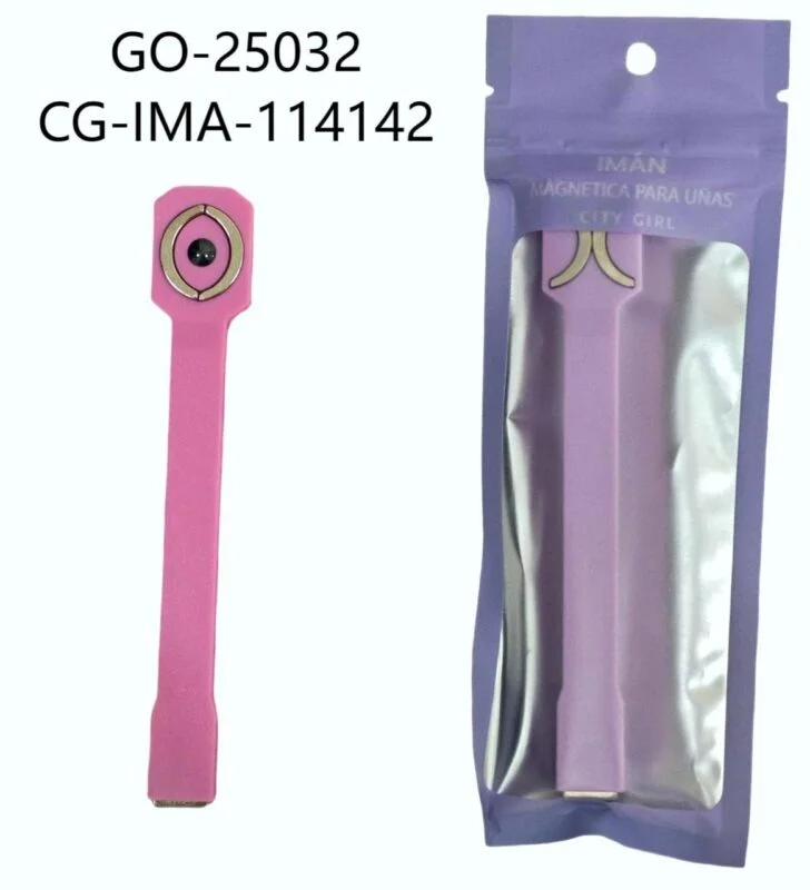 [GO-25032] imán magnético para uñas rosa