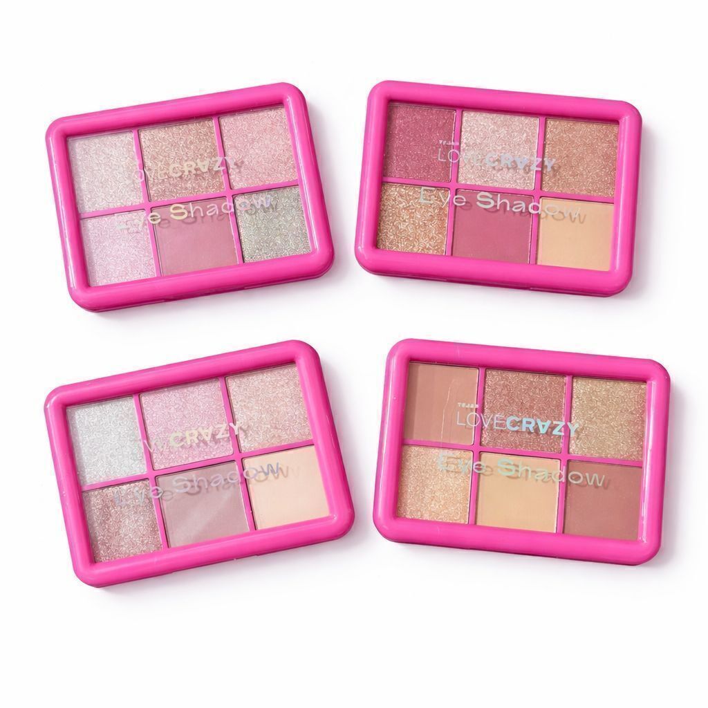 sombra para ojos empaque rosa x6 colores Tejar
