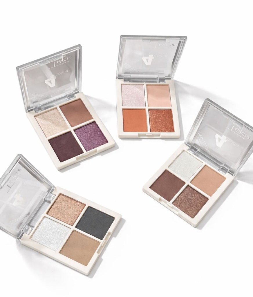 sombra para ojos x4 colores Tejar