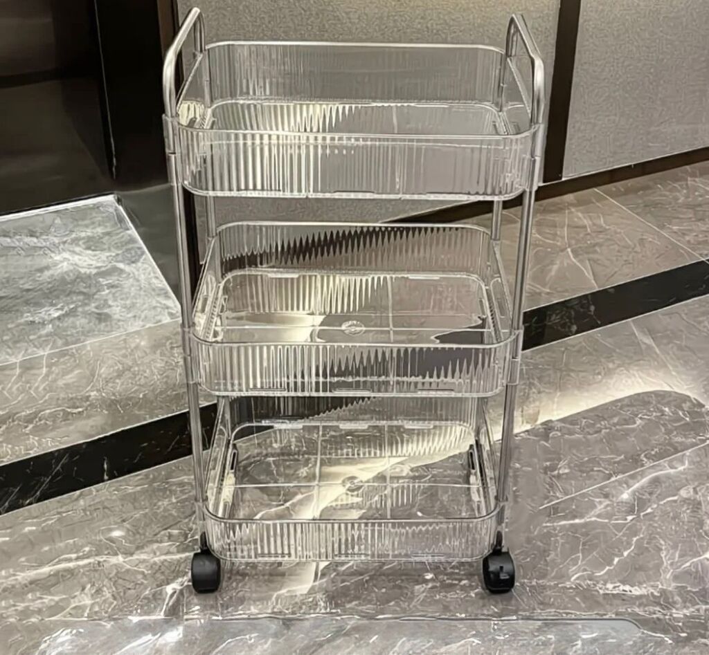 estante de acrilico 3 pisos