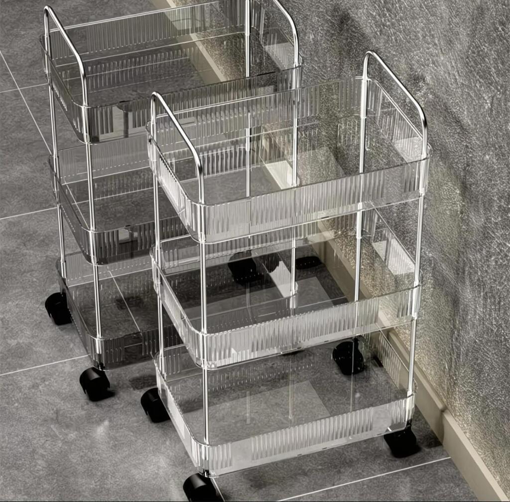 estante de acrilico 3 pisos