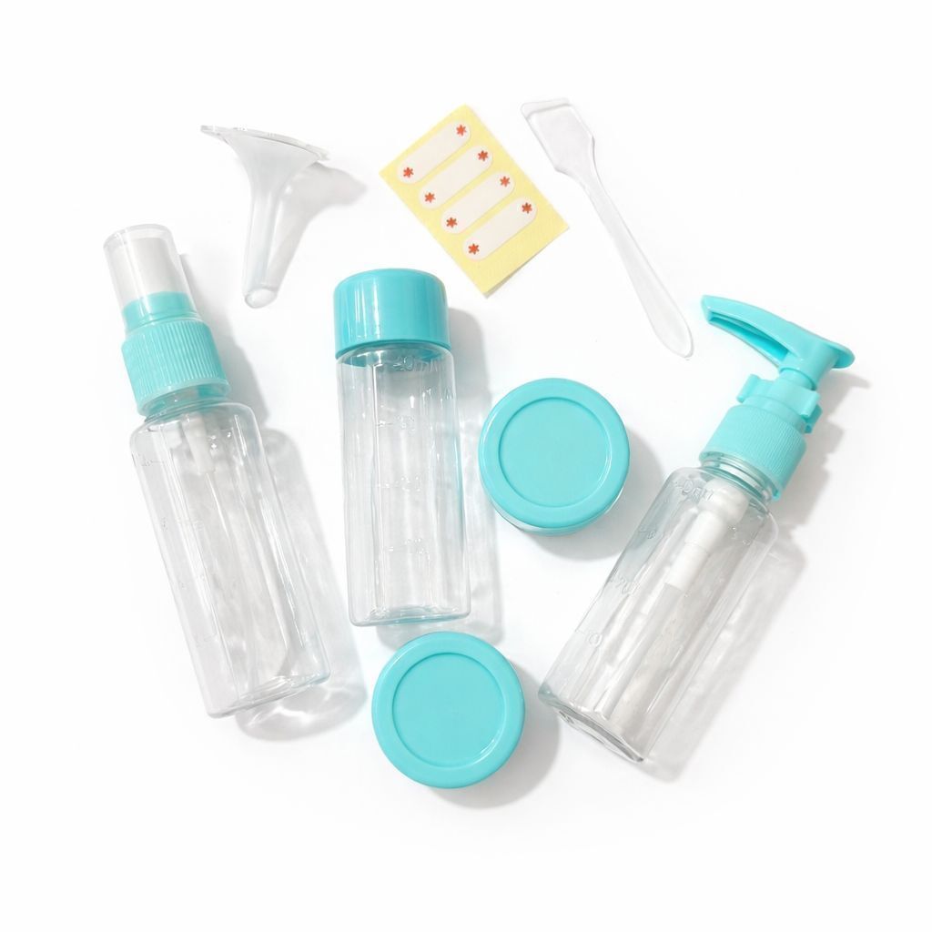 set de viaje x5 + accesorios