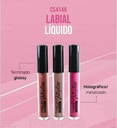 labial liquido juicy kiss Pink 21