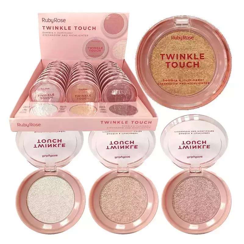 sombra e iluminador ruby rose ___ PACK X6