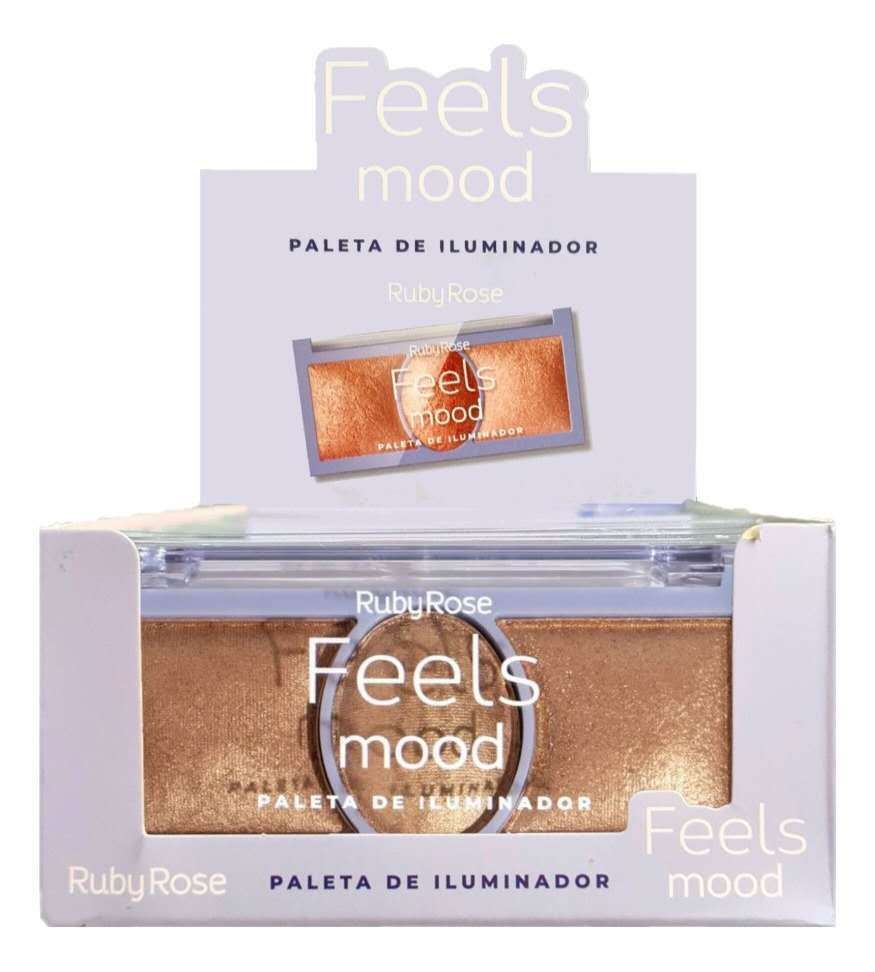 [PT-HB-7530-3] paleta iluminadora ruby rose feels