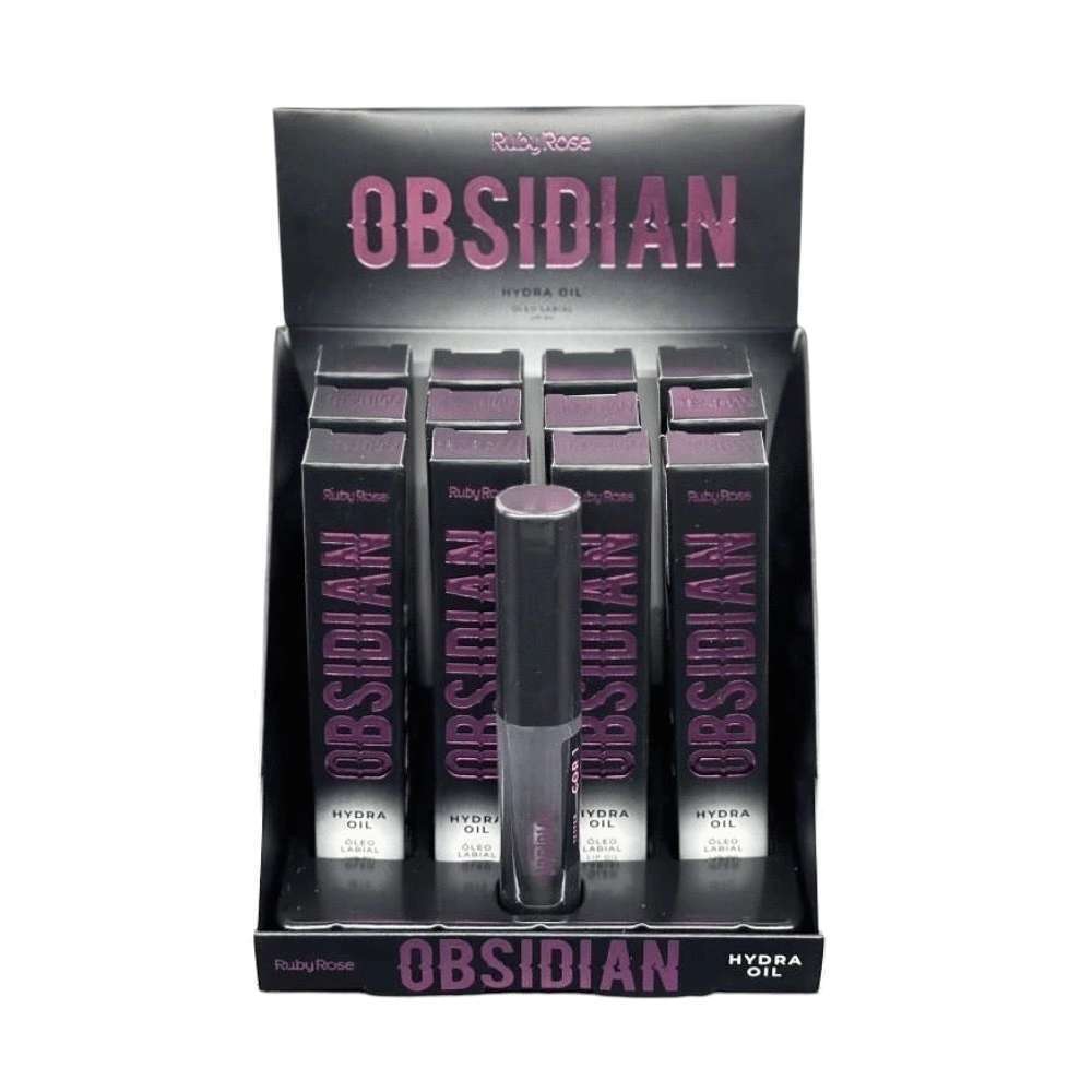[PT-HB-7300] lip oil transparente obsidian ruby rose