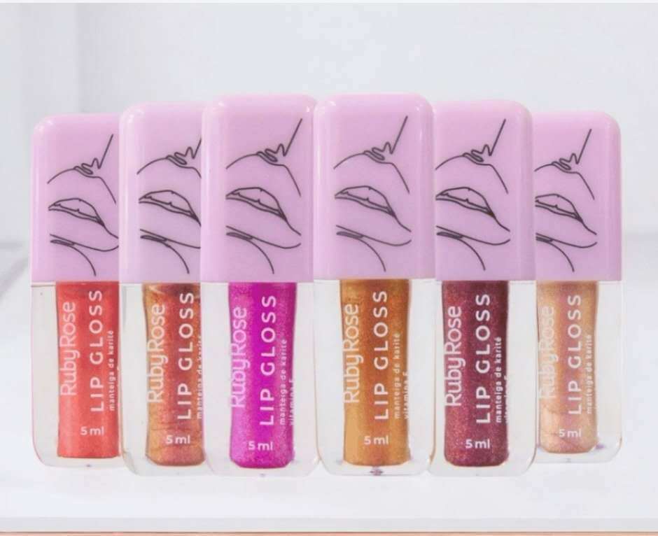 lip gloss ruby rose ___ PACK X6