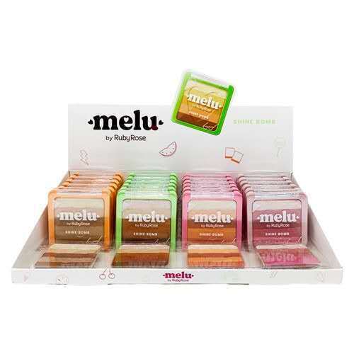 iluminador shine bomb melu ruby rose ___ PACK X4