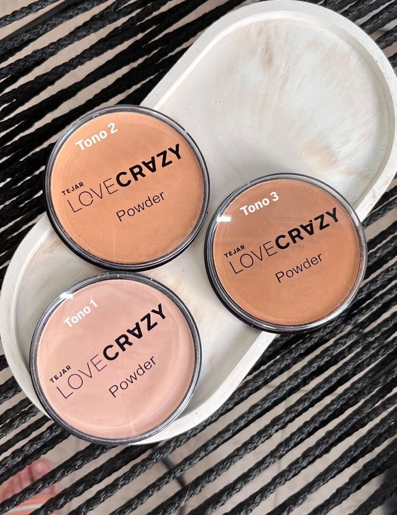polvo compacto TEJAR love crazy