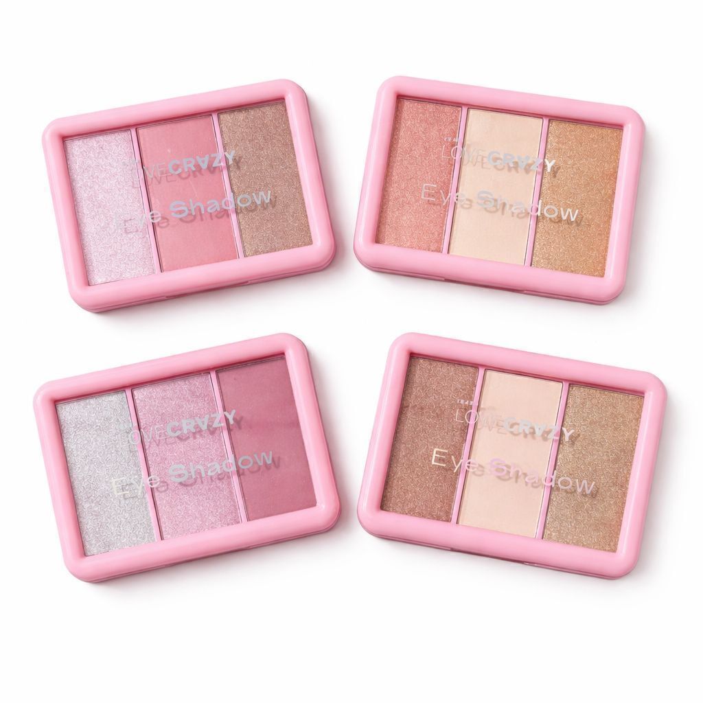 iluminador + rubor x3 colores empaque r0sa TEJAR