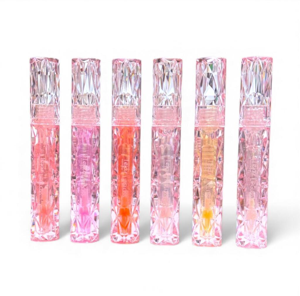 lip gloss con glitter diamantito TEJAR
