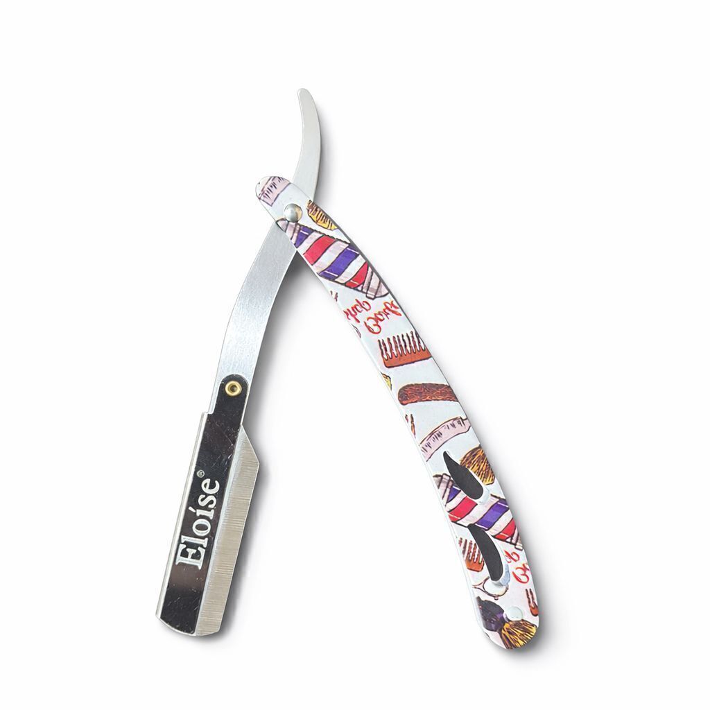 navaja estampado blanco