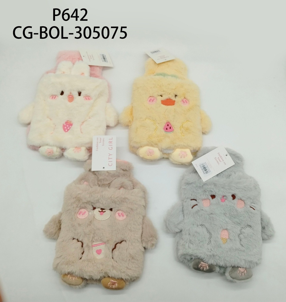 bolsa de agua caliente peluche