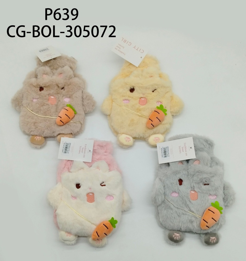 [PG-P639] bolsa de agua caliente peluche