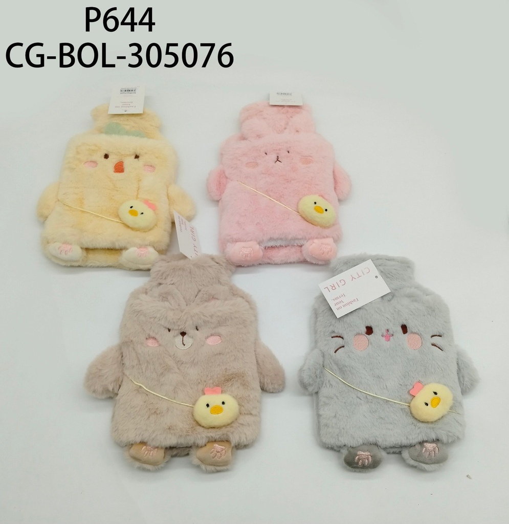 bolsa de agua caliente peluche