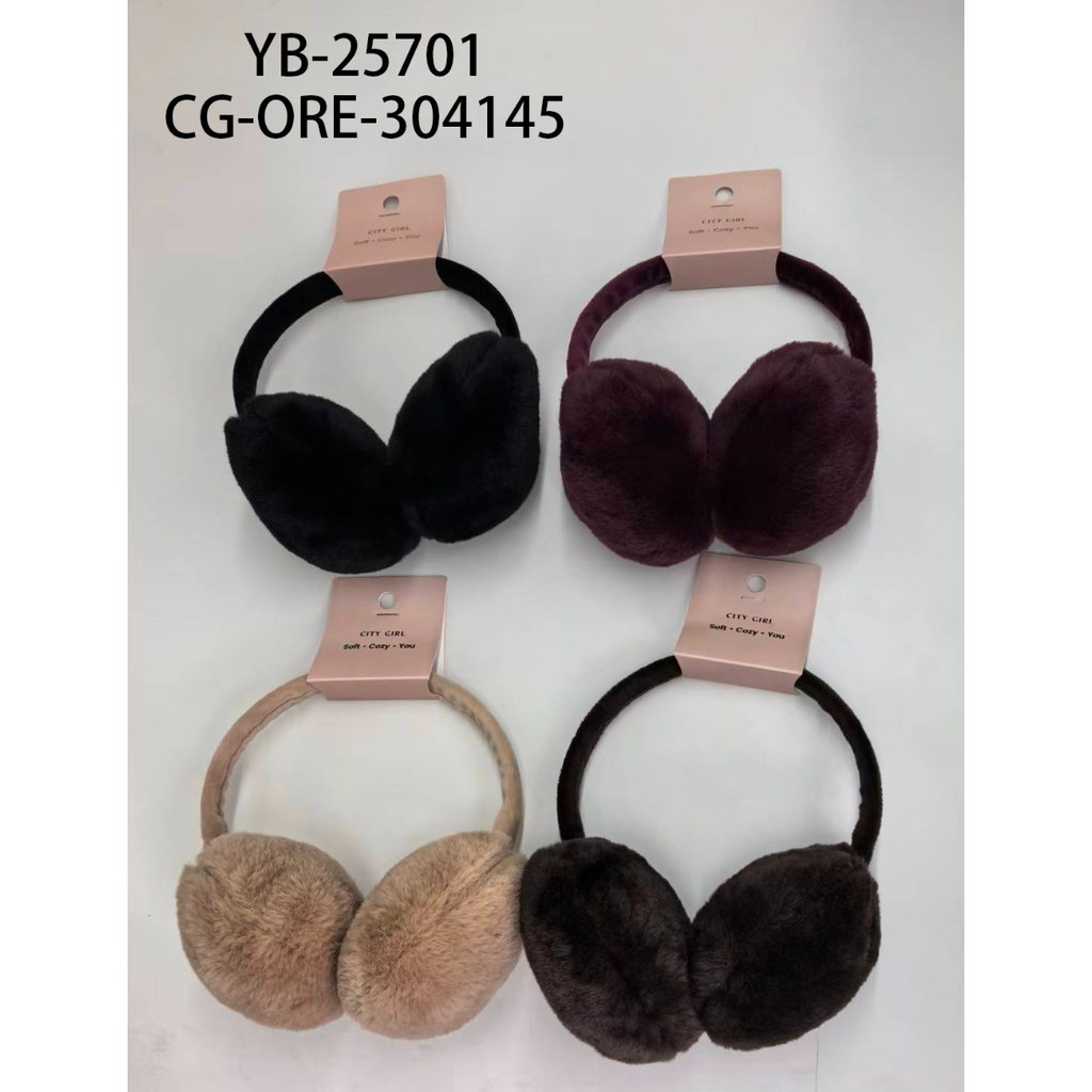 [PG-YB-25701] orejeras redonda de peluche