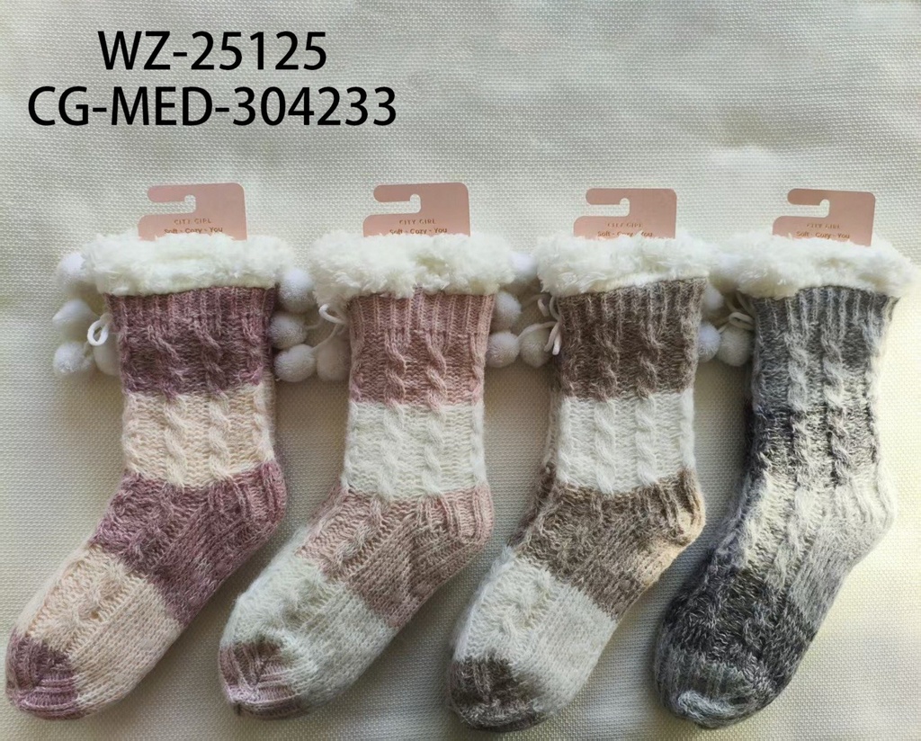 pantumedias corderito franjas