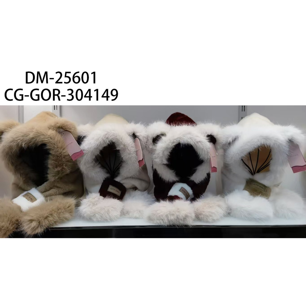 [PG-DM-25601] gorro con orejas de ositos