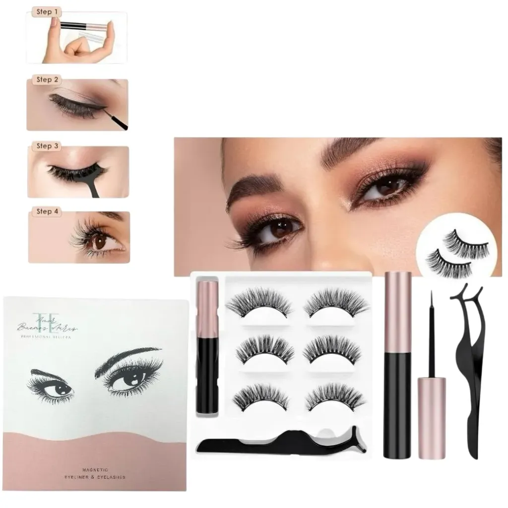 kit de pestañas magnéticas TE