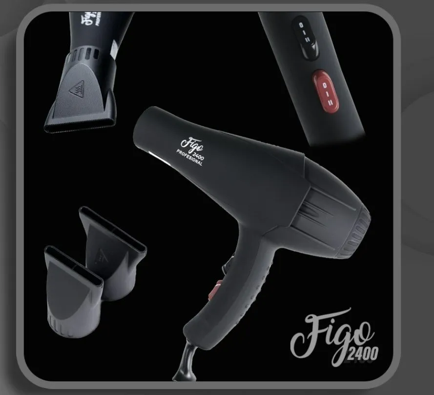 Secador Negro 2400w profesional ___ PACK X5
