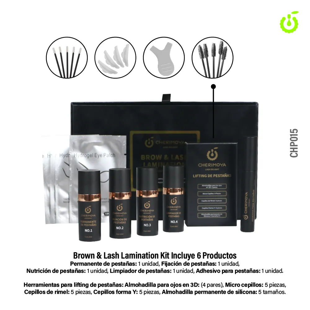 kit lifting & cejas Cherimoya ___ PACK X6