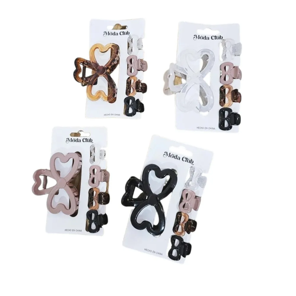 set de 5 broches de cabello