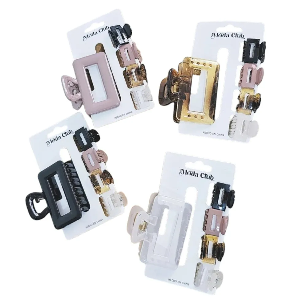 set de 5 broches de cabello