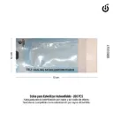 Bolsita descartable para estrelizar medida 130*57 200pcs Cherimoya ___ PACK X12