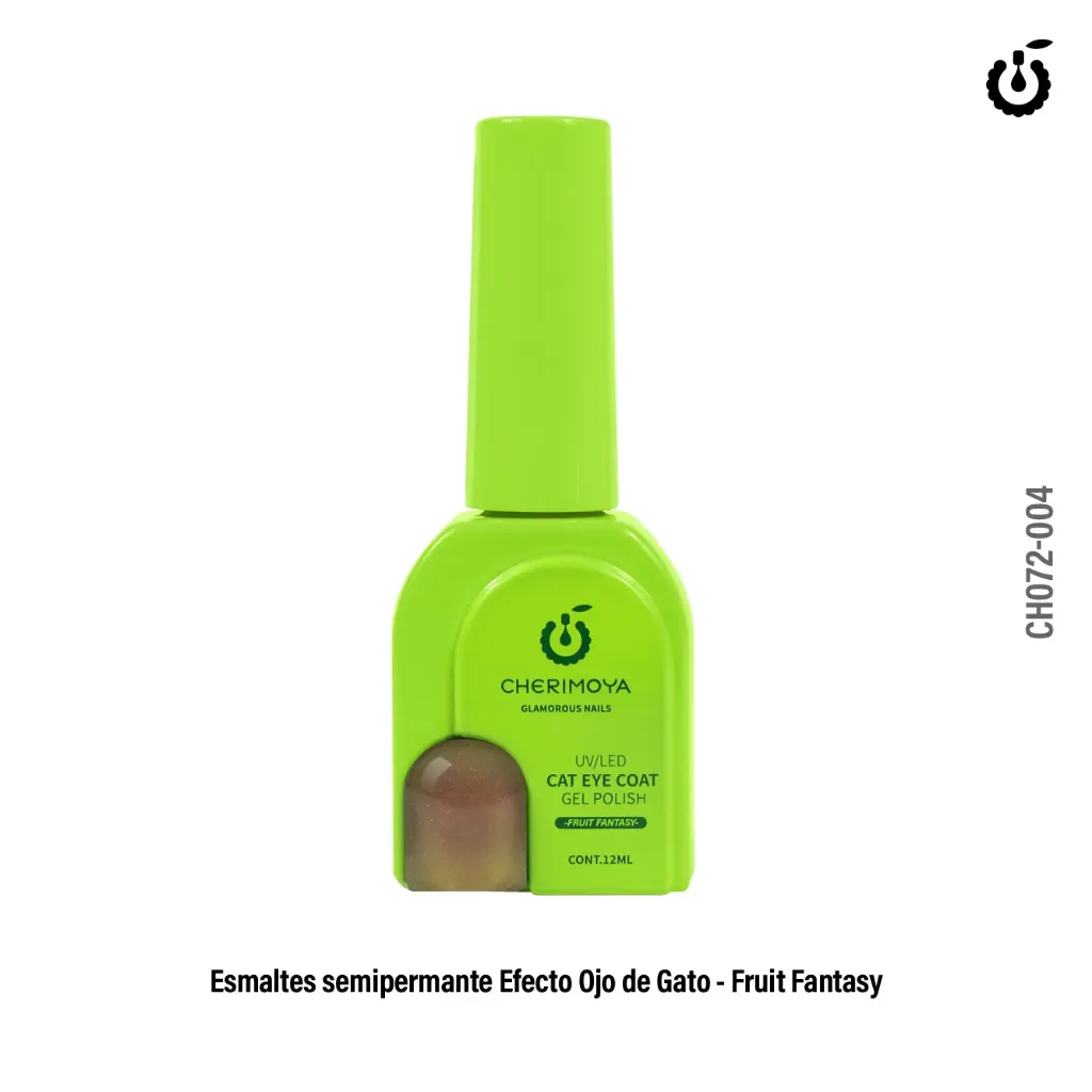Esmalte Ojo de Gato 12ml Fruit fantasy Cherimoya ___ PACK X6