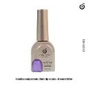 Esmalte Ojo de Gato 12ml Glitter super shine Cherimoya ___ PACK X6