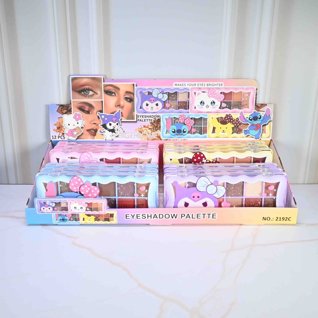 [PT-2192C] paleta de sombras12 tonos diseño infantil
